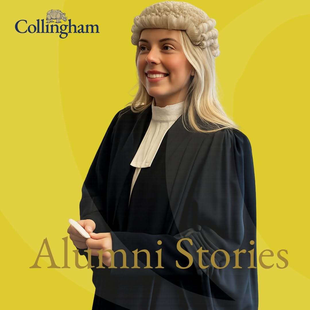 Maddie — Collingham College alumna, now reading Law at Oxford